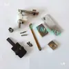 Piezas de Cabezal de Máquina M2000 Piezas de Grapadora de Doble Cabezal Placa Base Clip Mariposa Placa Elevadora Piezas de Encuadernadora con Caballete