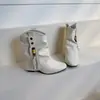 Temporada del Primer Encuentro: Botas de mujer de punta, casual de moda otoño/invierno, con borla desmontable, que aumentan la altura, zapatos versátiles para mujer, suela suave, 2026