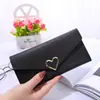 Carteira para Mulheres, Porta-Moedas Portátil de Luxo para Estudantes do Ensino Médio, Porta-Cartões Mini Doce e Versátil para Meninas, Estilo Urbano Simples