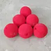 Spot Wholesale Bola de Esponja Redonda Grande Roja de 50 mm Agujero de los Tres Inmortales Bola de Propiedad Mágica Bola de Esponja Nariz de Payaso