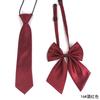 Conjunto de corbata con banda elástica y cuello directo de fábrica, uniforme de clase, uniforme escolar, actividad de rendimiento, corbata con estampado de flores para niños