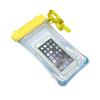 En stock Bolso Inflable de TPU Láser Impermeable para Teléfono Móvil de Doble Cara para Exteriores Pantalla Táctil Sellado Transparente Estuche Impermeable Flotante Multicolor