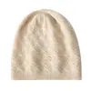 Nuevos gorros de cachemir para otoño e invierno: Gorros de punto cálidos, elegantes y de moda para mujer, versátiles y fáciles de combinar con cualquier atuendo