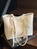 2025 Nueva Bolsa Tote Linda en Relieve Estilo Coreano Casual de Gran Capacidad para el Trabajo y el Traslado Bolso de Hombro de Alta Gama para Mujeres