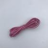 Cuerda de cuero de terciopelo de piel de ciervo de 3MM transfronteriza cuerda decorativa para mascotas tira de terciopelo de doble cara mopa tira de terciopelo desechable sombrero para el sol