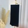 2024Loriya AliExpress Amazon bufanda rectangular grande de color sólido Seda de Hielo bufanda de color sólido con grandes arrugas HJ915