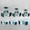 Conectores de Tubo Cuadrado sin Soldadura, Uniones en T para Tubo Cuadrado, Conectores Directos de Acero Cuadrado, Conectores de Esquina de 90 Grados para Tubo Cuadrado Galvanizado
