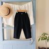 Calça Casual Colorida para Meninas 2026 Nova Coleção Primavera e Outono Calça de Moletom Versátil e Soltinha Infantil para Bebês e Crianças Pequenas