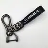 Chaveiro de Pele de Cordeiro Transfronteiriço Personalizado com Logo de Carro Chaveiro com Logo Chaveiro de Couro para Homens de Negócios Pingente Venda por Atacado de Fábrica