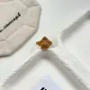 Anillo Nuevo Vintage Pesado Grabado Estilo Segunda Mano para Mujer Moda Individualista Diseño de Nicho Abierto Ajustable Anillo para Mujer