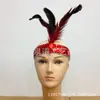 Suministro Tocado de Plumas Diadema India Tocado de Pluma de Pollo Tocado 2019 Nuevo