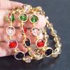 Pulsera de cristal de colores estilo coreano cristal acrílico caramelo pulsera Sansheng III joya de regalo suministro