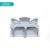Ferramentas de Passar a Quente, Grampos para Cachear Cabelo, Modeladores de Cabelo Quentes Digitais, Grampos para Passar a Quente com Cobertura de Algodão, Grampos Cerâmicos para Passar a Quente com Isolamento Térmico