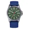 Relojes de Cuarzo Deportivos Casuales de Moda para Hombre con Correa de Nylon y Fecha