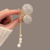 Pinza para el pelo de Lujo Ligero de Cereza Roja para Mujer, Pinza de Garra con Borla para la Parte Posterior de la Cabeza, Accesorio para el Cabello, Nuevo Estilo 2026 Pinza de Tiburón Accesorio para el Cabello
