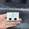 Brincos Fofos de Gato e Cachorro para Outono e Inverno para Mulheres Agulha de Prata S925 Moda Versátil Galvanoplastia Ecológica Acessórios Atacado Yiwu