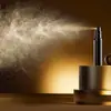 Fabricante original de botellas dispensadoras de perfume al por mayor, botella rociadora giratoria de aluminio de alta gama de 5 ml con logotipo personalizado, empaque en caja de regalo