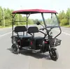 Triciclo de dosel completamente cerrado vehículo de ocio dosel triciclo para ancianos triciclo eléctrico dosel de vehículo con cerramiento transparente Dezhuzhu