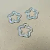 Acrílico 30MM com furo pingente de estrela de cinco pontas chaveiro pingente brincos brincos material bolsa DIY acessórios de joias