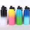 Caneca Térmica de Aço Inoxidável 304 com Grande Capacidade e Espaço, 32oz, Copo de Água para Esportes ao Ar Livre, Garrafa de Água Isolada Personalizada
