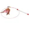 Venta al por mayor de suministros para mascotas: Caña de Juguete con Alambre, Caña de Juguete para Gatos, Caña de Juguete con Plumas, Suministros para Jugar con Gatos