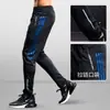 Calça Esportiva Masculina Futebol Treinamento Profissional Corrida Fitness Calça Longa Primavera e Outono Secagem Rápida Esportes Estudantes Coleta de Perna Atletismo