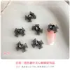 Corazón de Dragón Lazo Accesorios para Arte de Uñas Hielo Translúcido Resina Escarchada Diamante Tridimensional Rosa Amor Diamante Accesorios para Uñas Usables