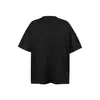 Camiseta de Manga Corta para Hombre 250g Algodón Puro Pesado Estilo Retro Americano Estampado de Retrato Tendencia Transfronteriza Nueva Holgada Exportación al por Mayor