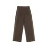 Calças Casuais Masculinas 2026 Outono Novo Calças Retas Largas Retrô Japonês Cor Sólida Versátil Casual Juventude Calças Longas