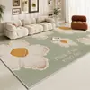 Tapete de sala de estar estilo ins sofá mesa de centro cobertor tapete doméstico antiderrapante absorvente quarto tapete de cabeceira closet tapete