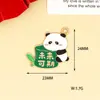 Accesorio DIY de Panda para el Éxito en el Examen, Regalo Inspirador para Estudiantes, Pequeño Regalo Imprescindible para Exámenes de Secundaria y de Admisión a la Universidad, Colgante para Mochila