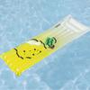 Sofá inflable de agua con doble fila flotante y forma de cisne sandía para tomar el sol, colchón inflable reclinable, colchoneta de playa, anillo de natación
