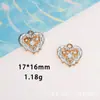 [Original] Serie de Hielo y Nieve Pingüino Copo de Nieve Guantes Accesorios de Aleación con Goteo de Aceite Collar Pendientes Colgante