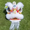 Niños y Adultos 12 pulgadas Espuma Danza del León Accesorios Cabeza de León Accesorios de Performance de Danza del León Danza del León de Foshan Danza del León del Sur