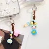 Pingente de bolsa série Dopamine summer fruit miu, decoração de capa de fone de ouvido, pingente de acessório de carro com contas feito à mão