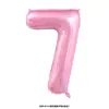 Globo Digital de Papel de Aluminio de 40 pulgadas Forma de Set de Cumpleaños Suministros de Decoración para Fiestas Globos con Números de Cumpleaños Venta al por Mayor