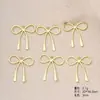 [oro] aleación arco nuevo nicho DIY colgante joyería para la oreja collar pulsera material con cuentas