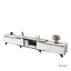 Mueble de TV para Sala de Estar, Estilo Minimalista Moderno para Apartamentos Pequeños, Juego de Mueble de TV Extensible de Pie Modelo Nuevo con Mesa de Café