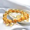 Nuevo Pulsera de Amatista para Mujer, Cuentas de Cristal Morado Translúcido, Pulsera Lista para Usar, Pulsera de una Sola Vuelta con Cuentas, Regalo para Hombres y Mujeres