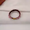 Diademas de Bambú de Alta Elasticidad Color Bloqueadas Japonesas y Coreanas Bandas de Goma Básicas Simples Cuerdas para el Cabello Duraderas que No Dañan Anillos para el Cabello