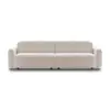 Muebles Lao Ming Hao Xinyu Sofá Fila Recta Producto Nuevo Nórdico Minimalista Moderno Simple Sala de Estar Sofá de Tela Wabi-Sabi