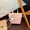 Bolsa Tote Grande Capacidade Estilo Coreano Nova Coleção Primavera 2026 Bolsa de Ombro para o Dia a Dia Simples de Alto Valor Bolsa Saco