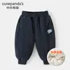 Chaquetas de Terciopelo Kaka Panda para Niños Trajes de Pantalón Infantiles Ropa de Invierno para Niñas Bebé Ropa Cálida de Otoño e Invierno para Bebés