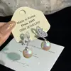 Pendientes de Perla Mariposa Suaves 2026 Nuevo Estilo Caliente Pendientes Únicos de Gama Alta Pendientes de Estilo Nicho Primavera y Verano para Mujeres