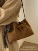 Bolsa Pequena Vintage para Mulheres 2025 Nova Tendência de Alta Qualidade Versátil Bolsa de Ombro para Trabalho Deslocamento Bolsa Saco Transversal
