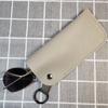 Bolsa portátil de PU para gafas, funda de cuero suave para gafas de miopía, bolsa de cuero para gafas de sol, bolsa de embalaje para gafas.