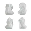 Venta Directa de Fábrica Yumeiren Molde de Silicona DIY Corazón Estrella Ángel Niña Hada Molde de Resina Vela Yeso
