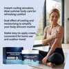 Crema Refrigerante para el Cuerpo: Cuida las articulaciones, los músculos y la piel del cuerpo que se siente congestionada, proporcionando una crema de cuidado refrescante y cómoda para uso transfronterizo