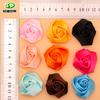 Ventas Directas de Fábrica Hecho a Mano Cinta de Poliéster Cinta Flor Rosa Flor Hueso Flor