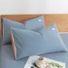 Conjunto de Fronhas 100% Algodão Duas Peças Novo 2026 100% Algodão 48cmx74cm Capa Interna para Almofada Doméstica 2